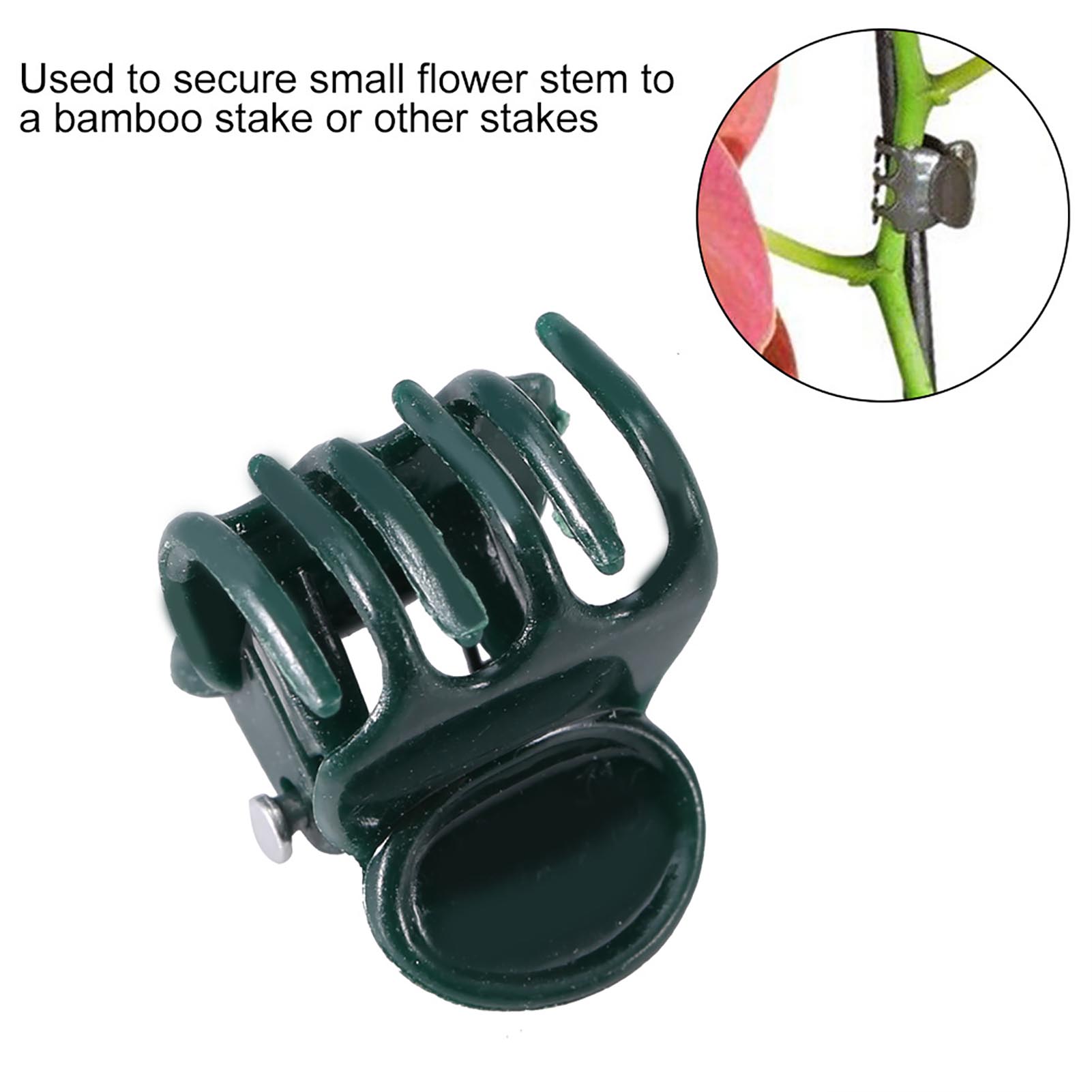 100pcs Mini Plant Clips Garden - Supply For Florist 评论和价格
