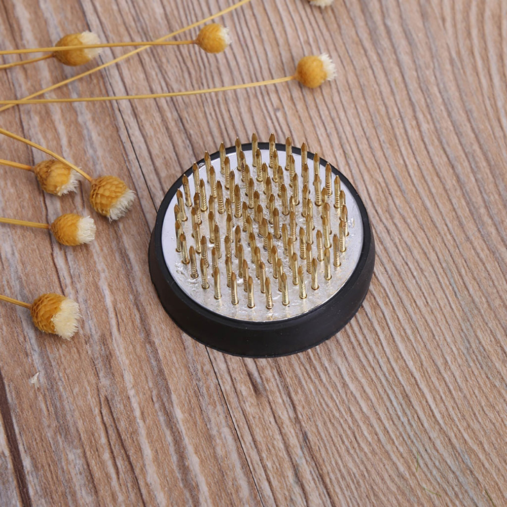 Rubber Kenzan Spiky Needle Art - Flower Frog Pin 评论和价格