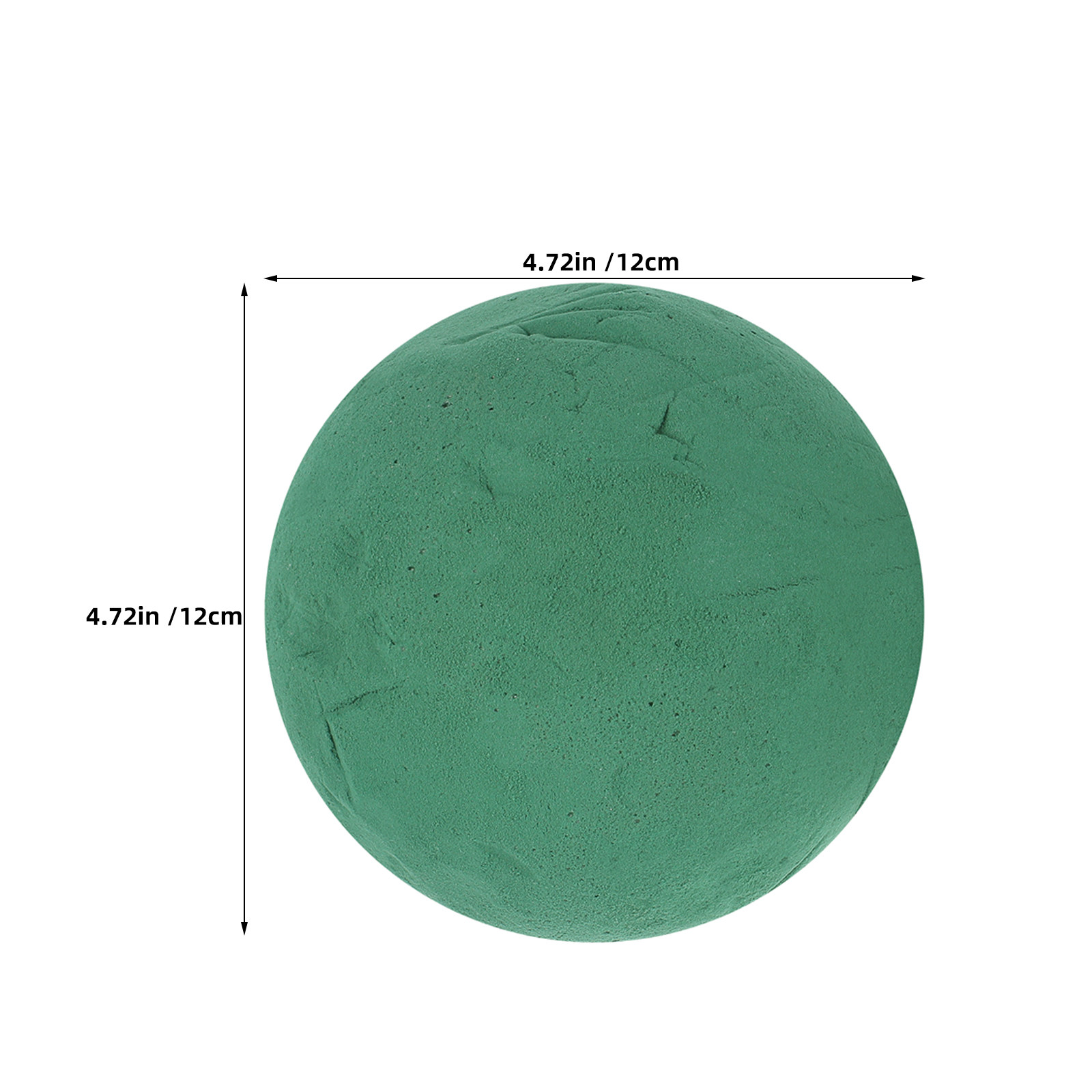 4Pcs Floral Foam Sphere 12Cm R - Supply For Florist 评论和价格